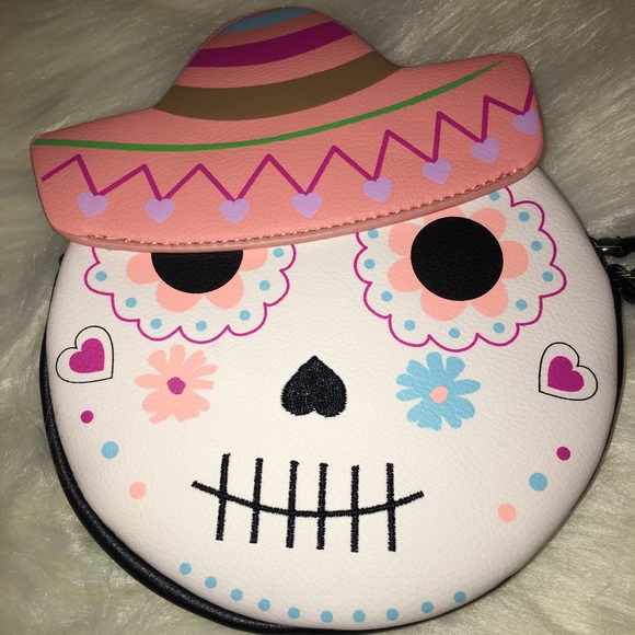 Betsey Johnson Handbags - Betsey Johnson Dia De Los Muertos Coin Purse NWT